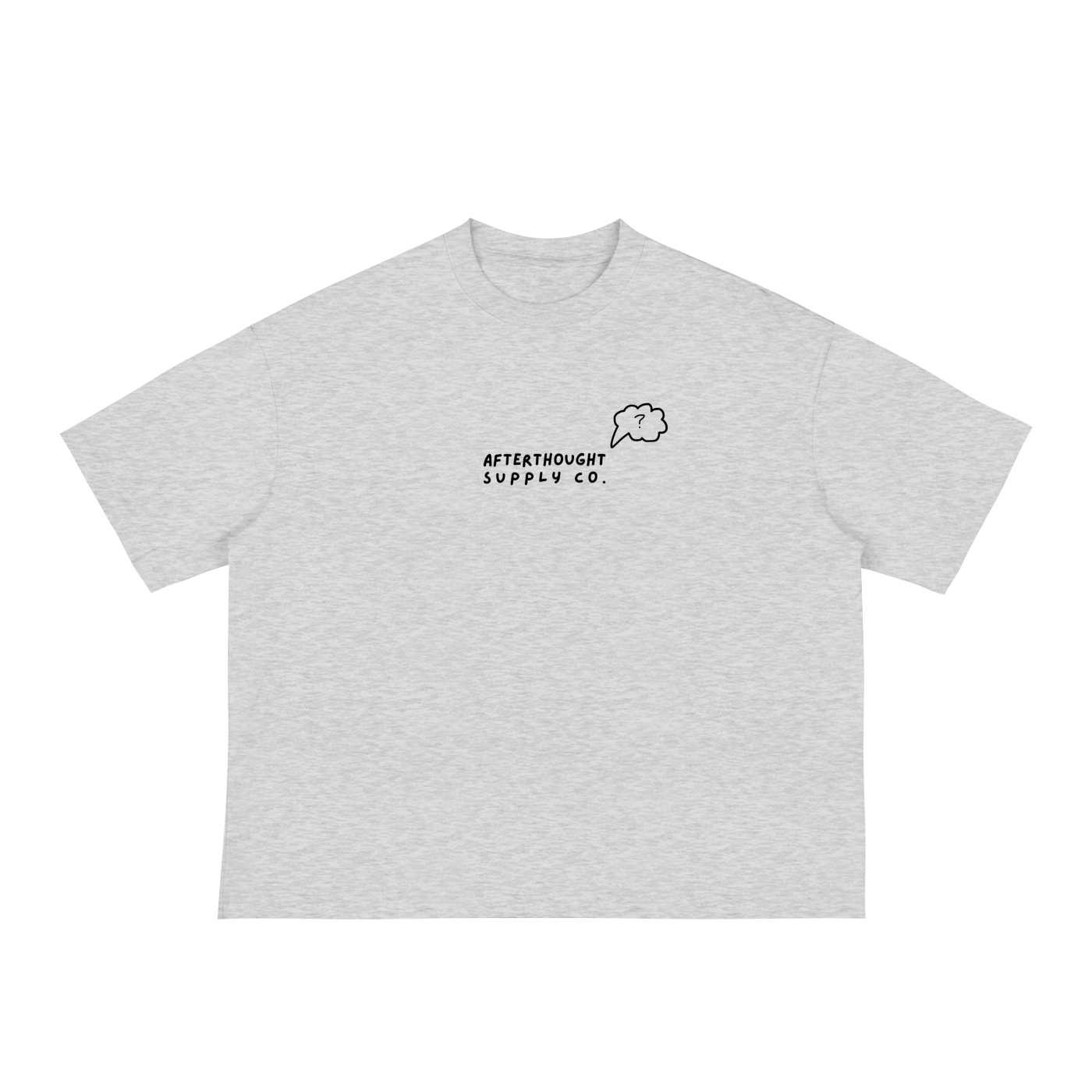 "THOUGHT BUBBLE" LOOSE BOXY TEE