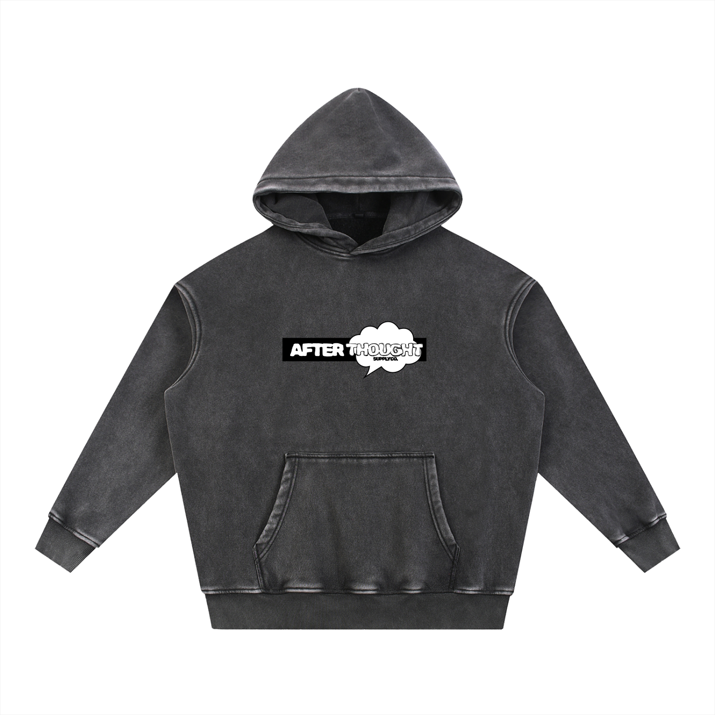 "AFTERTHOUGHT BUBBLE" PULL OVER HOODIE