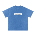 "AFTERTHOUGHT BOX LOGO" OVERSIZED TEE