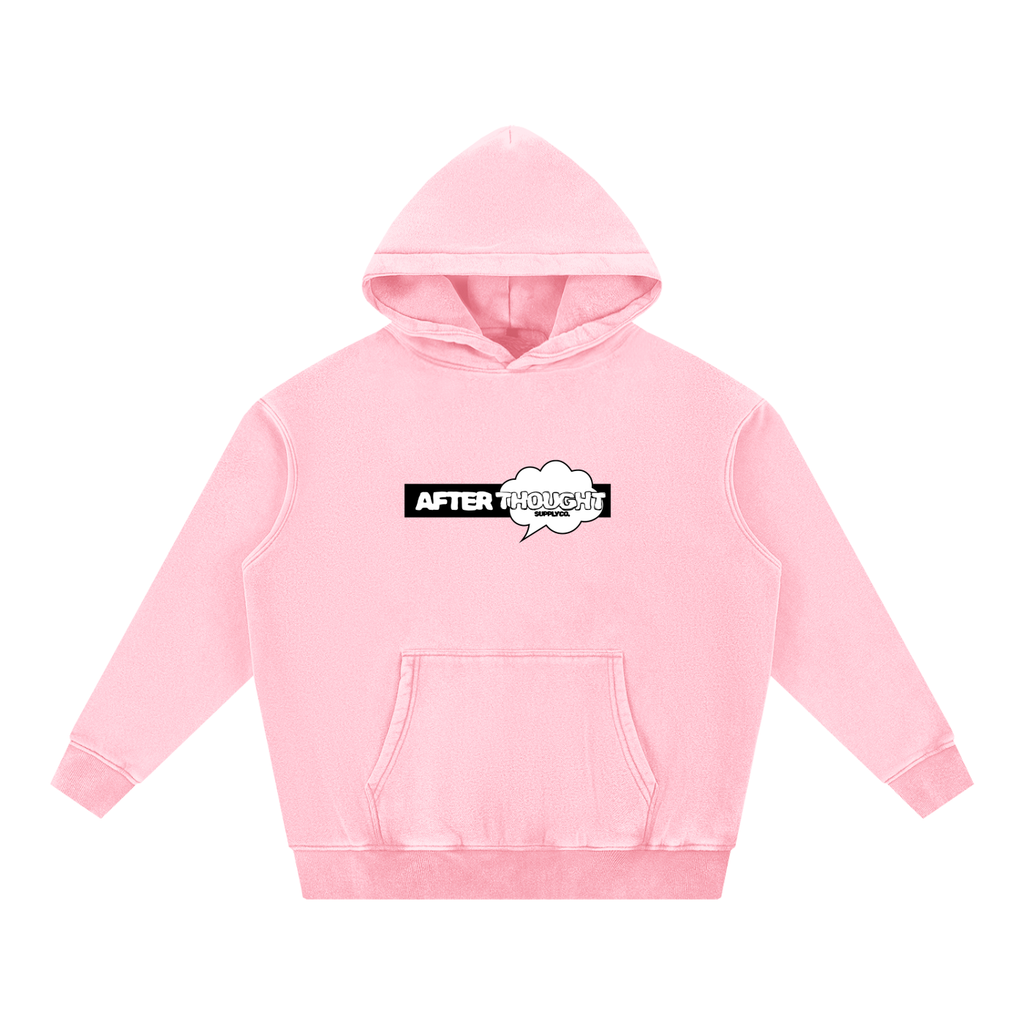 "AFTERTHOUGHT BUBBLE" PULL OVER HOODIE