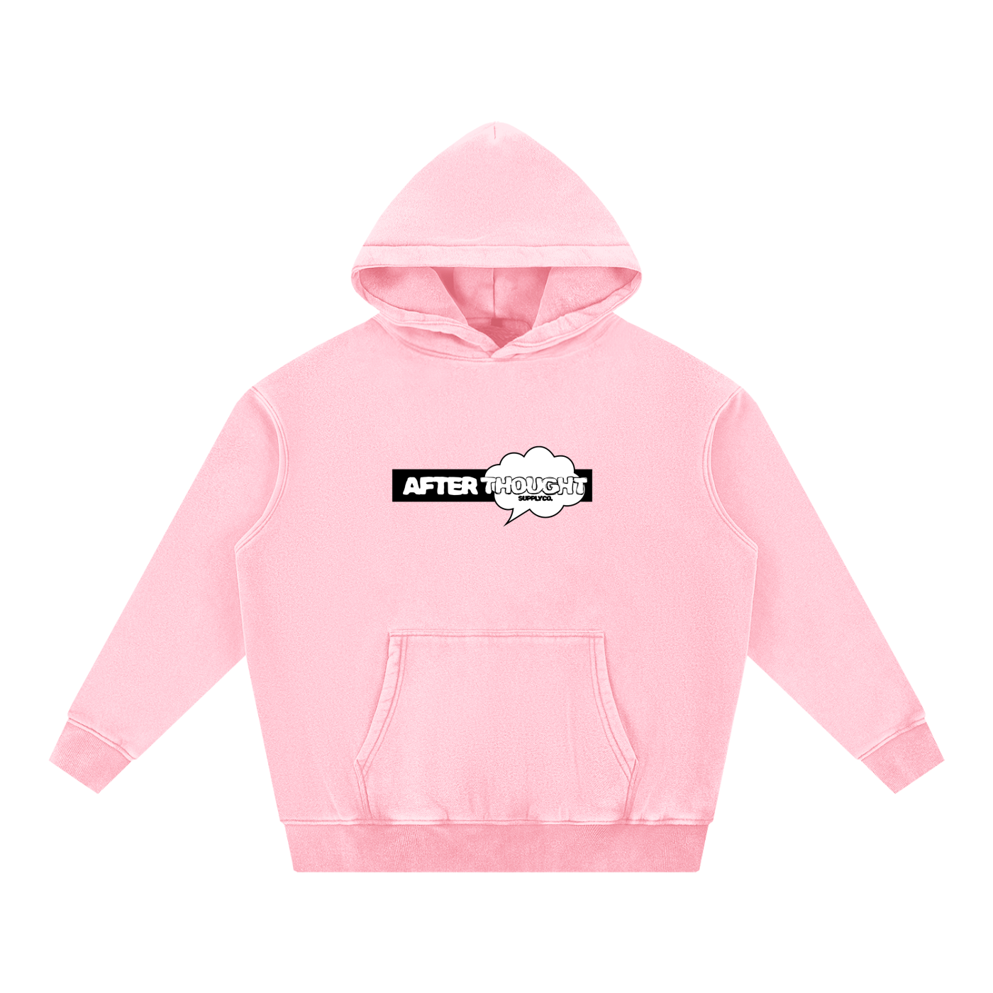 "AFTERTHOUGHT BUBBLE" PULL OVER HOODIE