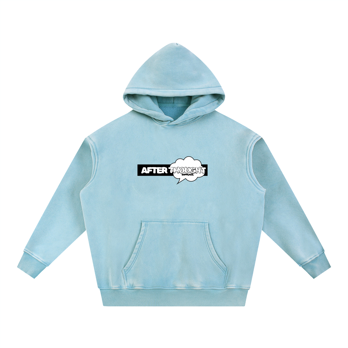 "AFTERTHOUGHT BUBBLE" PULL OVER HOODIE