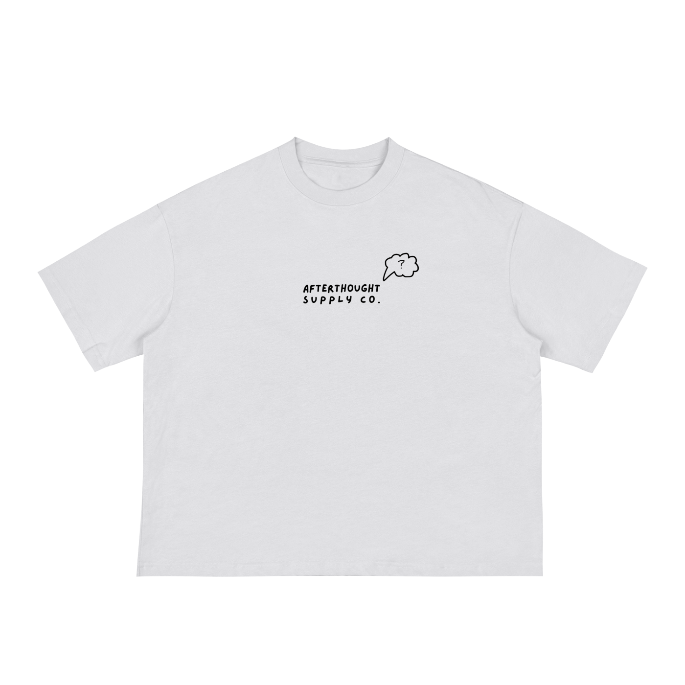 "THOUGHT BUBBLE" LOOSE BOXY TEE